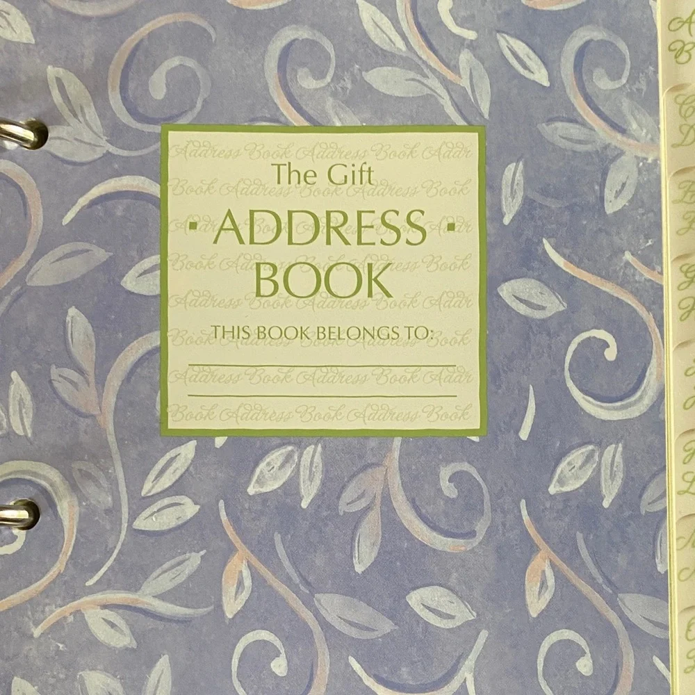 Lang Gift Address Book with Additional Refill Pages
